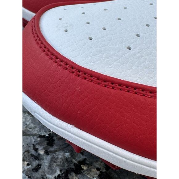 Nike Air Jordan 1 Mid Chicago Football Cleats Men’s Size 12 FJ6805-106 main image 10